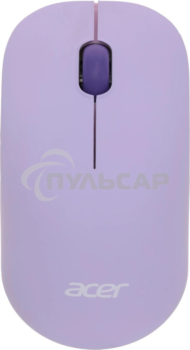 Комплект клавиатура + мышь Acer OCC205 беспроводной USB, 1200 dpi, фиолетовый