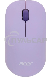 Комплект клавиатура + мышь Acer OCC205 беспроводной USB, 1200 dpi, фиолетовый