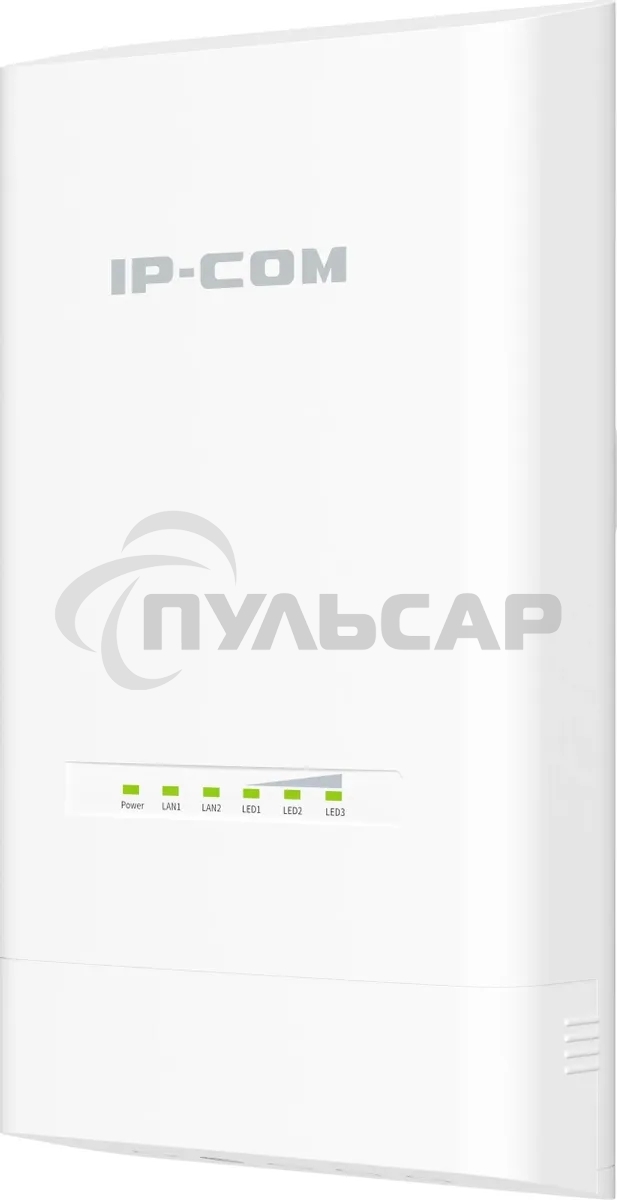 Наружная точка доступа IP-COM CPE12, 5 ГГц, до 867 Мбит/с, IP65, 1х12dbi, PoE, 2х1 Gbит/с, молниезащита 6000В