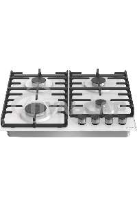 Газовая варочная панель Gorenje GT642SYW, 4 конфорки, закаленное стекло, белый