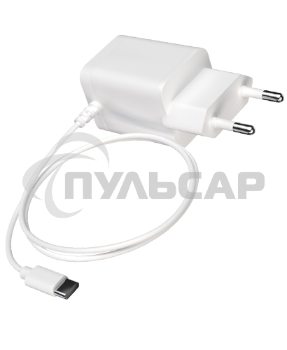 Сетевое зарядное устройство Maxvi A200Т Type-C 2А 10W, 1.2м, белый