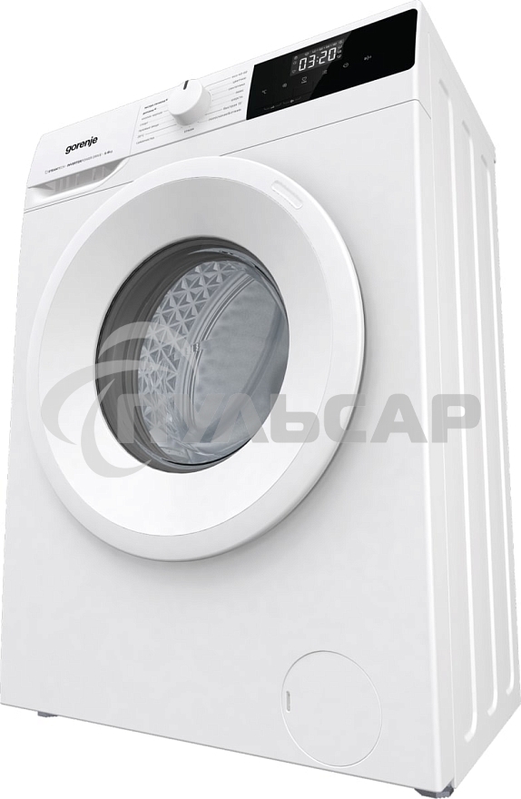 Стиральная машина Gorenje W1NHPI60SCS белый, загрузка фронтальная 6 кг, 1000 об/мин., класс: А