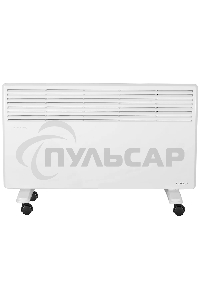 Конвектор EUROLUX ОК-EU-2500, белый, 2500 Вт, 30 м2, термостат