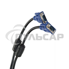 Кабель соединительный SVGA (15M/M) 10m 2 фильтра TV-COM <QCG120H-10M> Кабель соединительный SVGA (15M/M) 10m 2 фильтра TV-COM <QCG120H-10M>