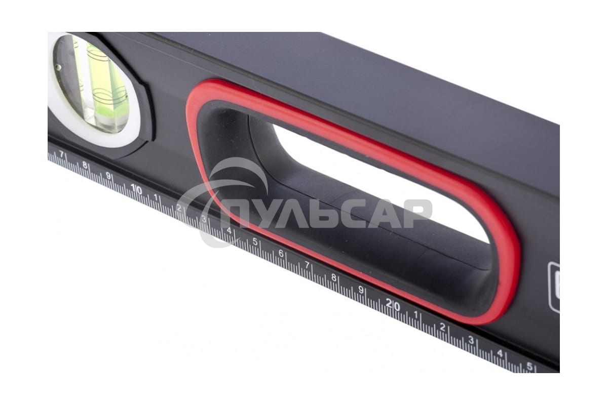 Уровень Matrix алюминиевый усиленный фрезерованный 3 глазка 2 компонентные рукоятки 1000мм