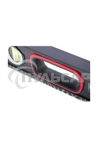 Уровень Matrix алюминиевый усиленный фрезерованный 3 глазка 2 компонентные рукоятки 1000мм