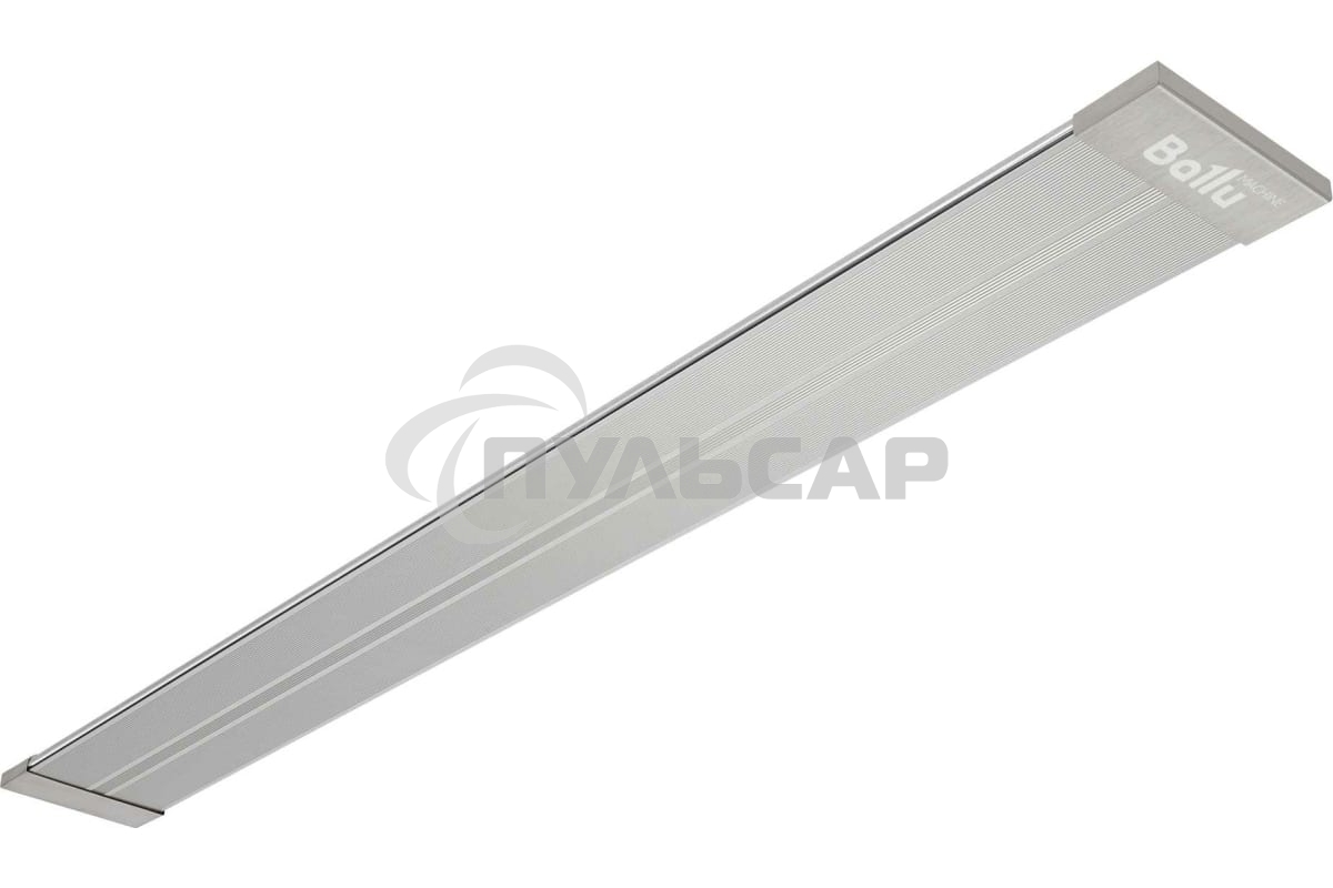 Обогреватель инфракрасный Ballu BIH-AP4-1.0-M серебристый, панельный, 1000 Вт, 20 м2