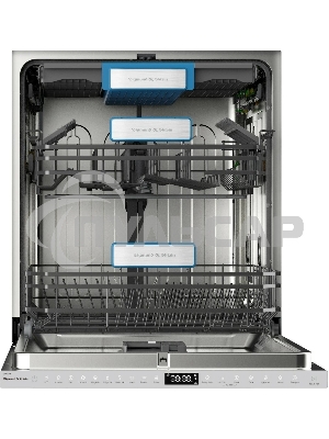 Встраиваемая посудомоечная машина Zigmund & Shtain DW 307.6, серый, 59.8 см, 16 компл., 42 дБ, класс A++