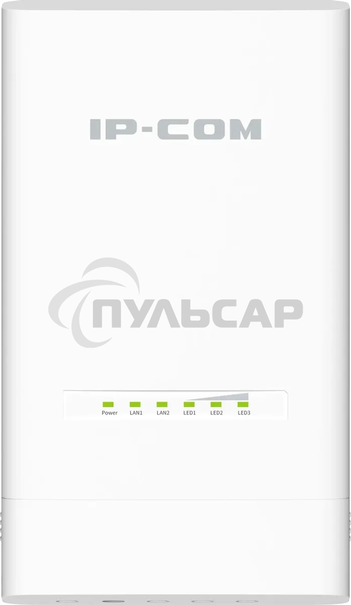 Наружная точка доступа IP-COM CPE12, 5 ГГц, до 867 Мбит/с, IP65, 1х12dbi, PoE, 2х1 Gbит/с, молниезащита 6000В