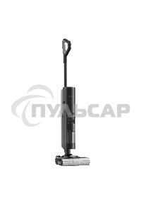 Моющий пылесос вертикальный Dreame H13 Pro, черный/черный, питание от аккумулятора, 250 Вт, уборка влажная и сухая, пылесборник контейнер 0.7 л, работа от АКБ max 40 мин