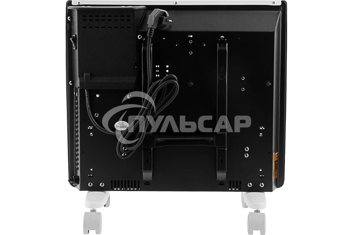 Конвектор гибридный Denzel HybridX-1000 белый, 1000 Вт, 20 м2, термостат, дисплей