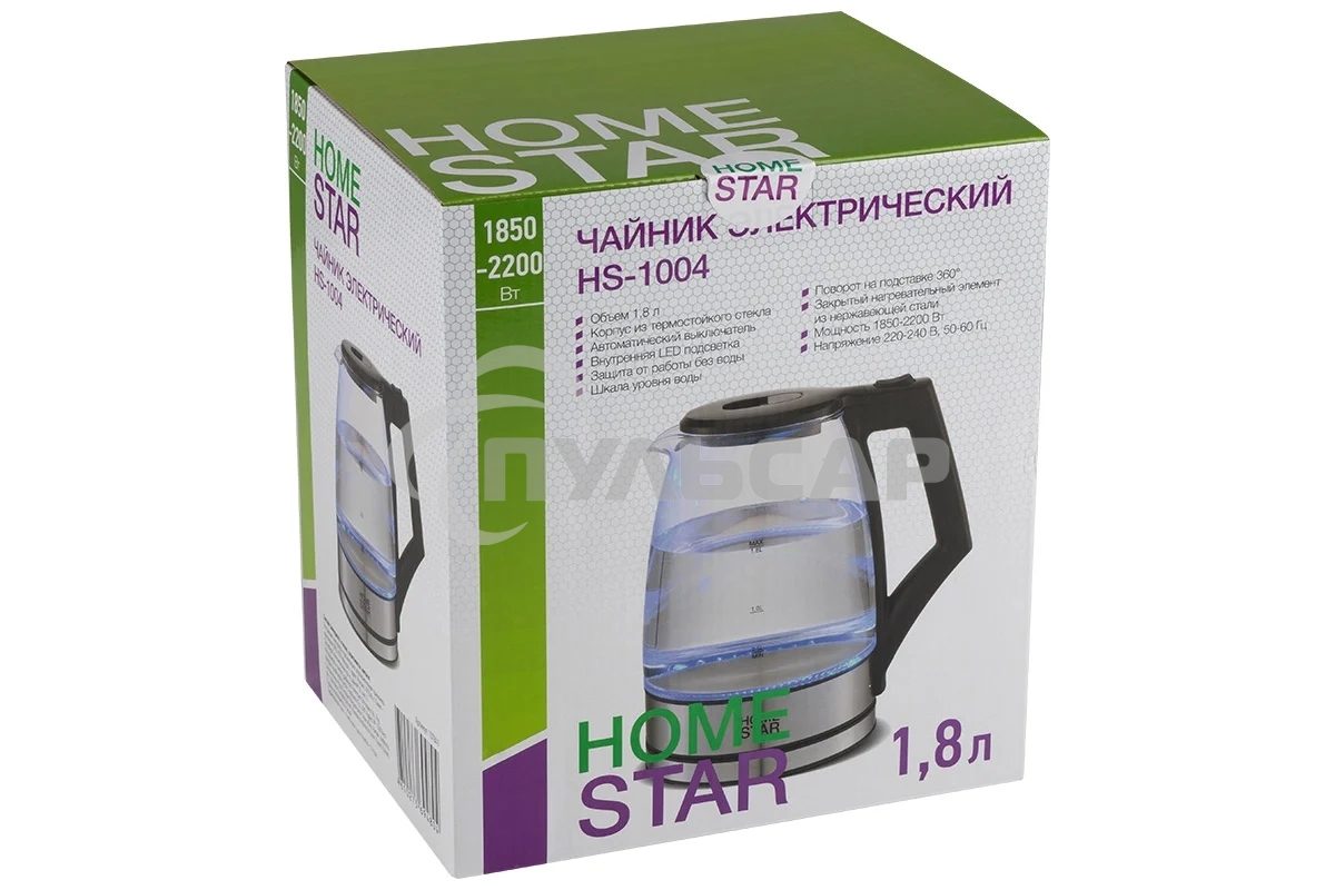 Чайник электрический HOMESTAR HS-1004 (107841)