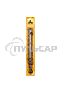 Бур по бетону Denzel двойная спираль, Cobalt W-tip, 22x260 мм, SDS PLUS