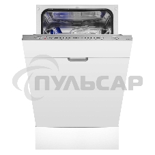 Встраиваемая посудомоечная машина HOMSAIR DW44L-2, серебристый, 44.8 см, 9 компл., 49 дБ, класс A++