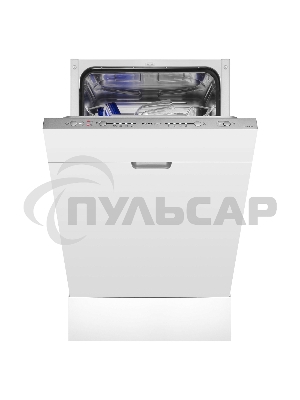 Встраиваемая посудомоечная машина HOMSAIR DW44L-2, серебристый, 44.8 см, 9 компл., 49 дБ, класс A++