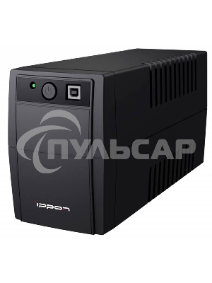 Источник бесперебойного питания Ippon Back Basic 1050 Euro 600Вт 1050ВА черный