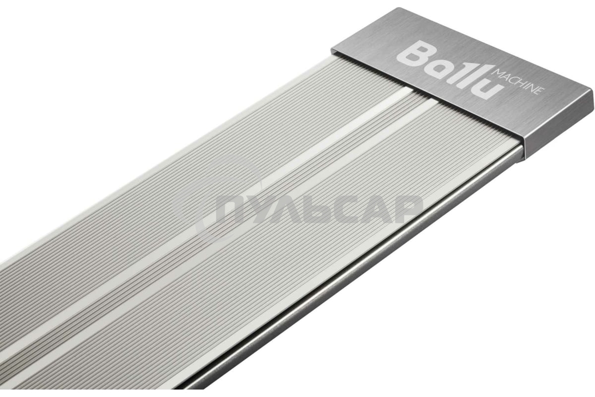 Обогреватель инфракрасный Ballu BIH-AP4-2.0-M серебристый, панельный, 2000 Вт, 40 м2