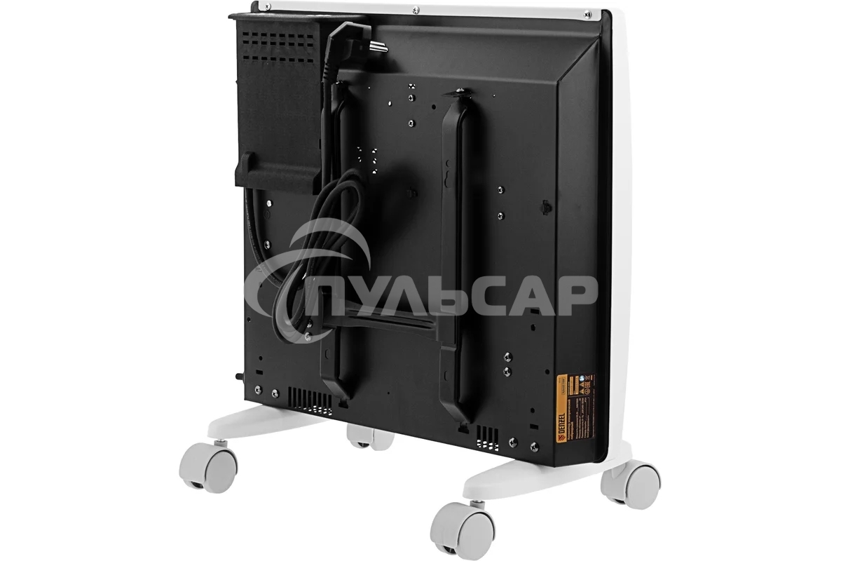 Конвектор гибридный Denzel HybridX-1000 белый, 1000 Вт, 20 м2, термостат, дисплей