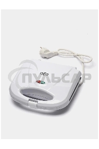 Вафельница OLTO WA-1017 750 Вт, антипригарное покрытие, защита от перегрева, белый