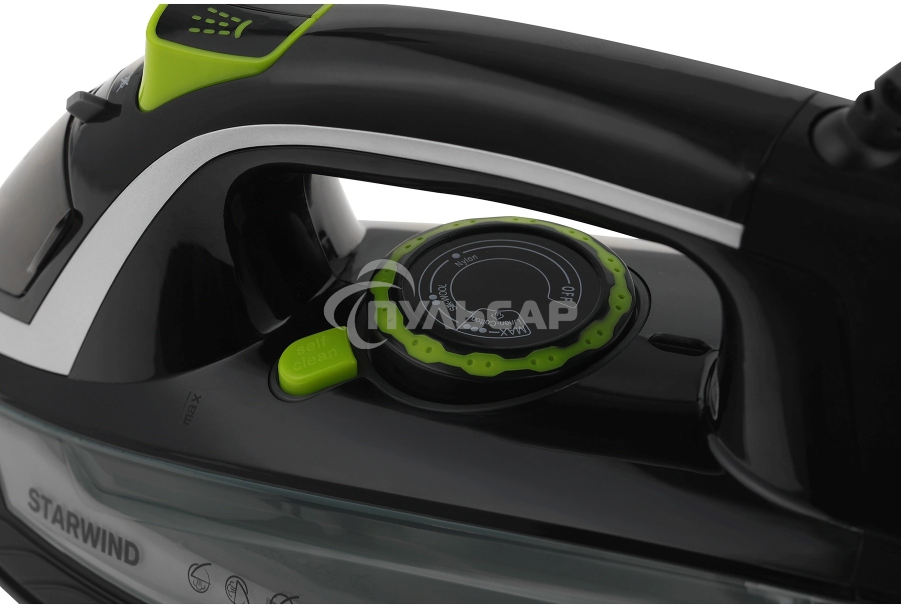 Утюг Starwind SIR2845 2800Вт черный/серебристый