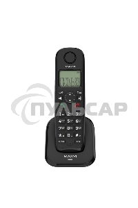 Радиотелефон Dect Maxvi GA-01 черный