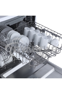 Посудомоечная машина Бирюса DWF-614/6 W, белый, 59.8 см, 14 компл., 49 дБ, класс A++