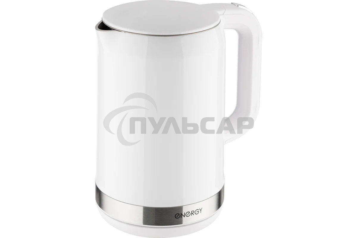 Чайник электрический Energy E-218 белый, диск 1,7 л