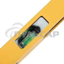 Уровень алюминиевый Denzel магнит., фрезерованный, 3 глазка (1 зеркал.), 0,5 мм/м, 600 мм