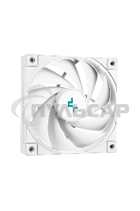 Кулер для процессора DEEPCOOL AK500 DIGITAL WH белый, 120 мм, алюминий/медь, 1850 об/мин, 28 дБ, 4 pin, 240 Вт, 160 мм