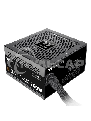 Блок питания Thermaltake Smart BM3 (PS-SPD-0750MNFABE-3), 750Вт, 80 PLUS Bronze, 120мм, модульный, черный