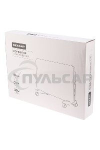 Конвектор Rexant 60-0094, белый 1500 Вт, 20 м2, механический термостат