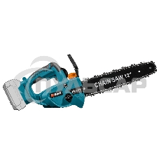 Цепная пила аккумуляторная Bort BKS-2112 18В Li-Ion, Makita 18V LXT, шина 305мм, Бесщеточный, Шаг цепи, дюйм 3/8, холостого хода, об/мин 0-3 400, вес 2 кг, БЕЗ АКБ И ЗУ [93418422]