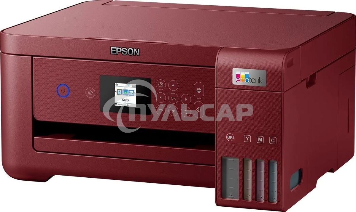 МФУ струйное Epson EcoTank L4267 (C11CJ63512) красный, A4, ч/б печ. 10.5 стр/мин., цв. печ. 5 стр/мин., 5760x1440 DPI, USB, Wi-Fi