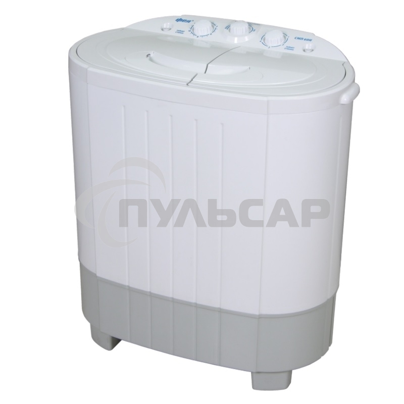 Стиральная машина Фея СМП 60 Н белая, загрузка вертикальная 6кг, 1350 об/мин., класс: B