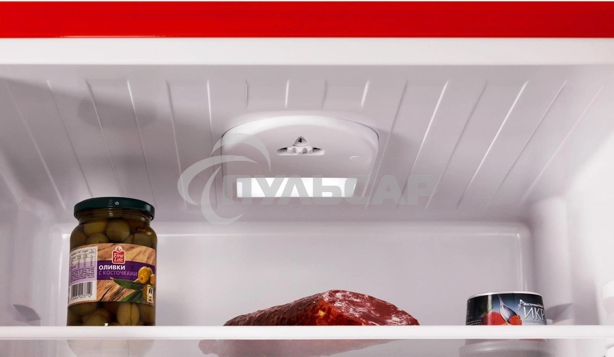 Холодильник Nordfrost NRB 161NF R красный двухкамерный 170/105 л морозилка снизу