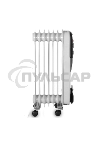 Обогреватель масляный EUROLUX ОМПТ-EU-7Н (7 секций) белый, 1500 Вт, 20 м2, термостат 67/3/18