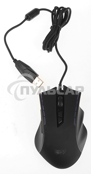 Игровой комплект Qumo Dominator K66/M83, кл-ра проводная, 104+8 клавиш, подсветка радужная, мышь проводная, оптическая, 4 цвета, 1200/1600/2400/3200 dpi