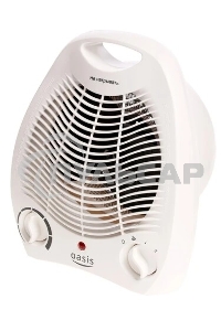 Тепловентилятор Oasis SB-20R белый, 2000 Вт, 20 м2