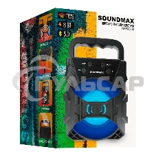 Портативная колонка SOUNDMAX SM-PS5027B черный