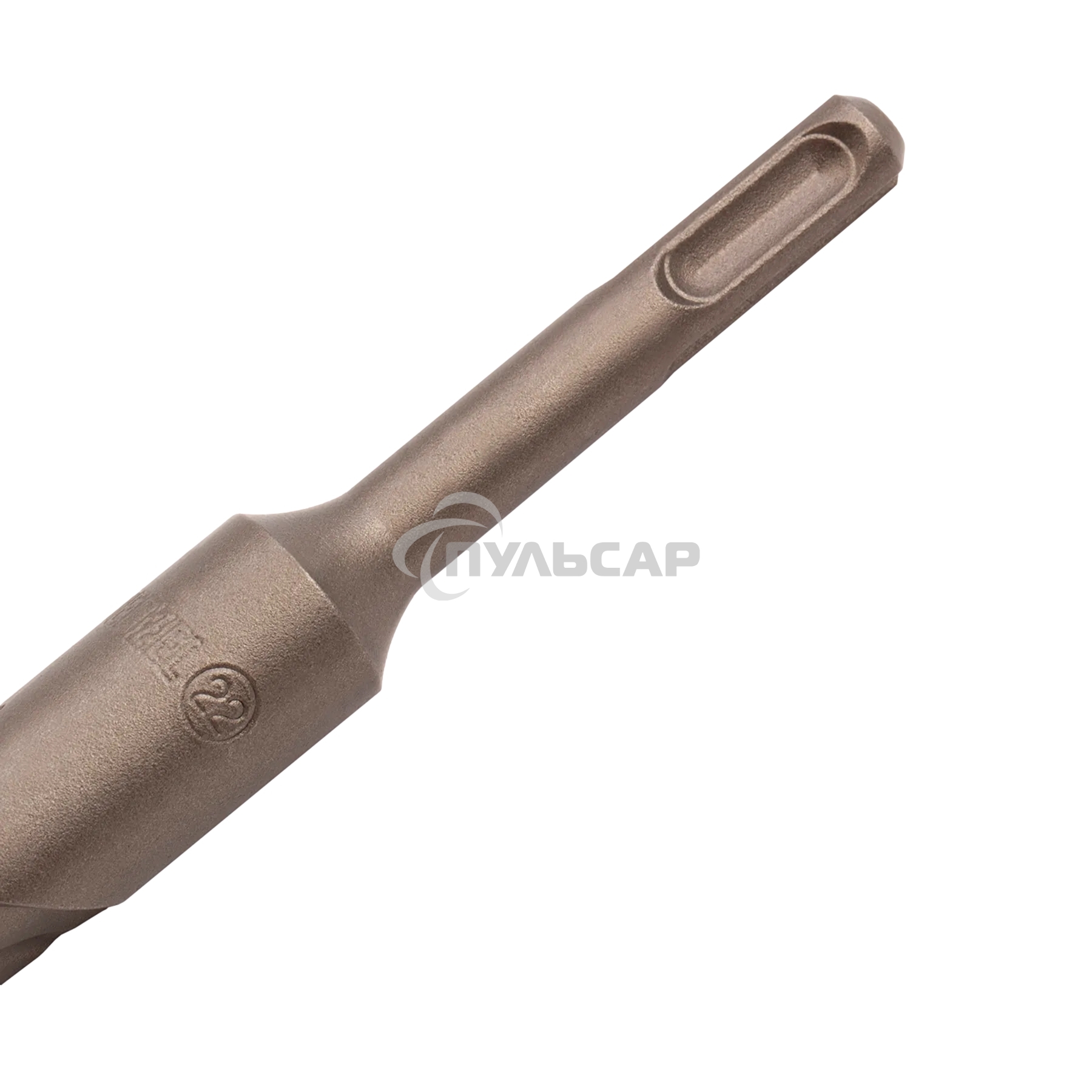 Бур по бетону Denzel двойная спираль, Cobalt W-tip, 22x260 мм, SDS PLUS