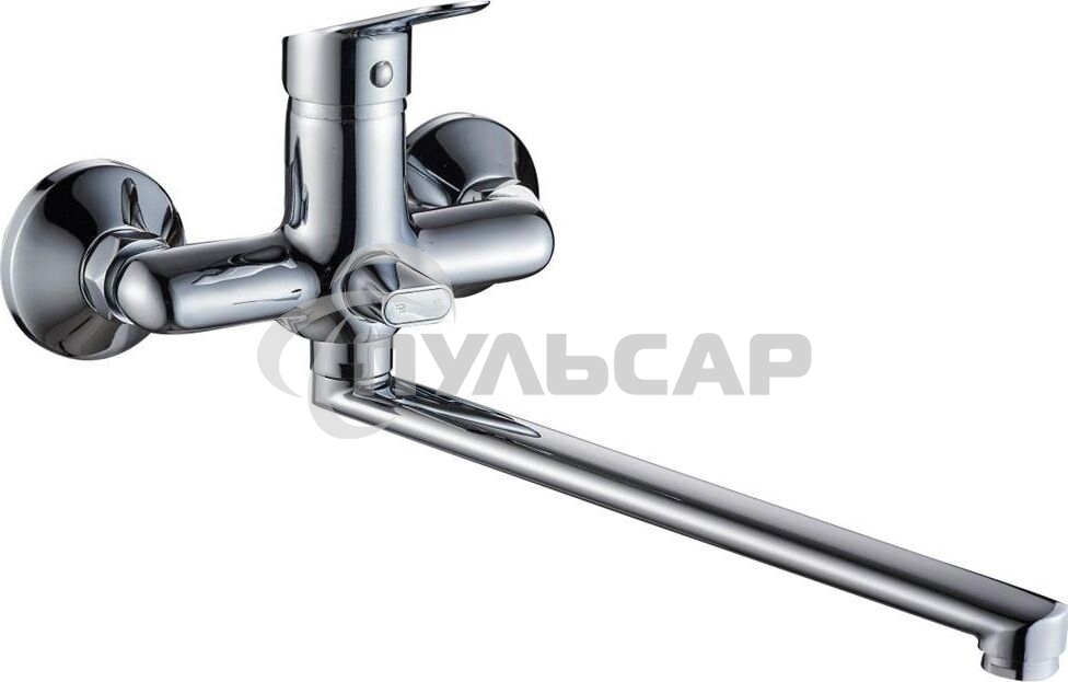 Смеситель Gota Rocio G054710-GOTA Leone д/ванны шар. с изливом F-30см. перекл.душа d35