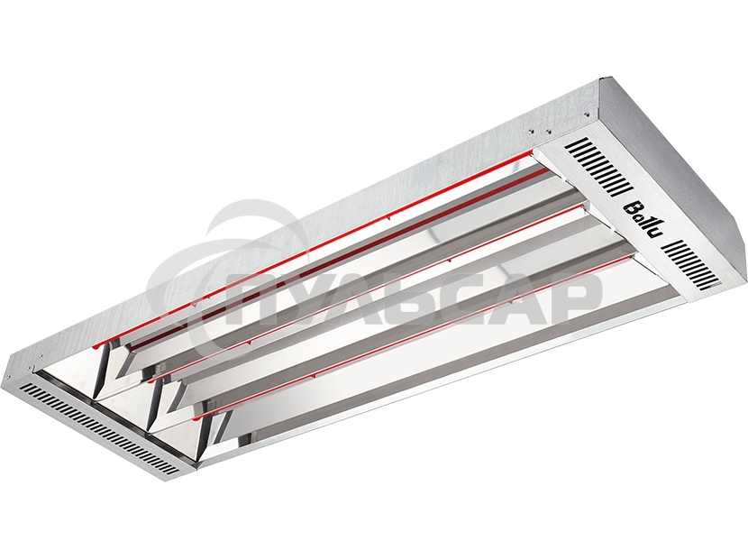 Обогреватель инфракрасный Ballu BIH-T2-4.5 серый, 4500 Вт, 45 м2