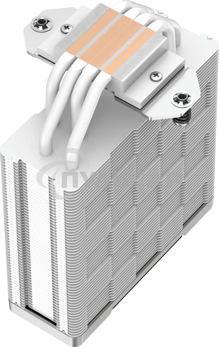 Кулер для процессора DEEPCOOL AK400 WH белый, 120 мм, алюминий/медь, 1850 об/мин, 29 дБ, 4 pin, 220 Вт, 155 мм