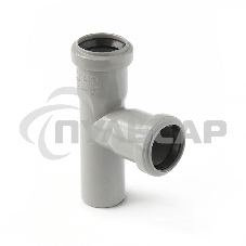 Тройник канализационный (полипропилен) 32x32/87,5град. Тройник канализационный (полипропилен) 32x32/87,5град.
