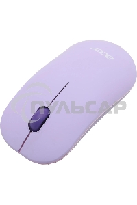 Комплект клавиатура + мышь Acer OCC205 беспроводной USB, 1200 dpi, фиолетовый