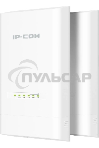 Наружная точка доступа IP-COM CPE12, 5 ГГц, до 867 Мбит/с, IP65, 1х12dbi, PoE, 2х1 Gbит/с, молниезащита 6000В