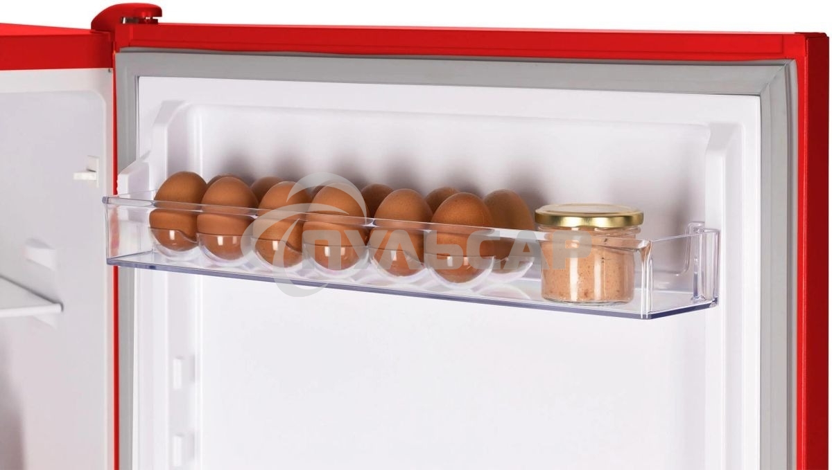 Холодильник Nordfrost NRB 161NF R красный двухкамерный 170/105 л морозилка снизу