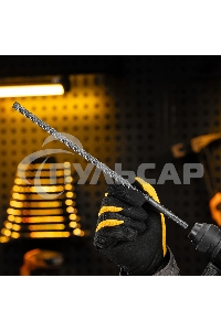 Бур по бетону Denzel цельная крестовая пластина, 10x315 мм, SDS PLUS