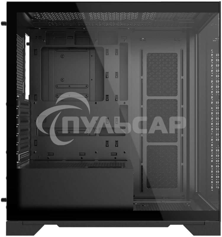 Компьютерный корпус XPG INVADER X черный (INVADERXMTWOF-BKCWW) Mid-Tower, Micro-ATX, Mini-ITX, Standard-ATX, USB 3.2 Gen2 Type-A, USB 3.2 Gen2 Type-C