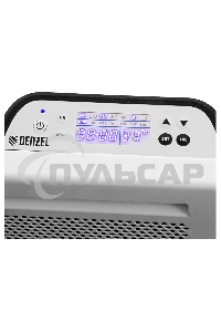 Конвектор гибридный Denzel HybridX-1000 белый, 1000 Вт, 20 м2, термостат, дисплей